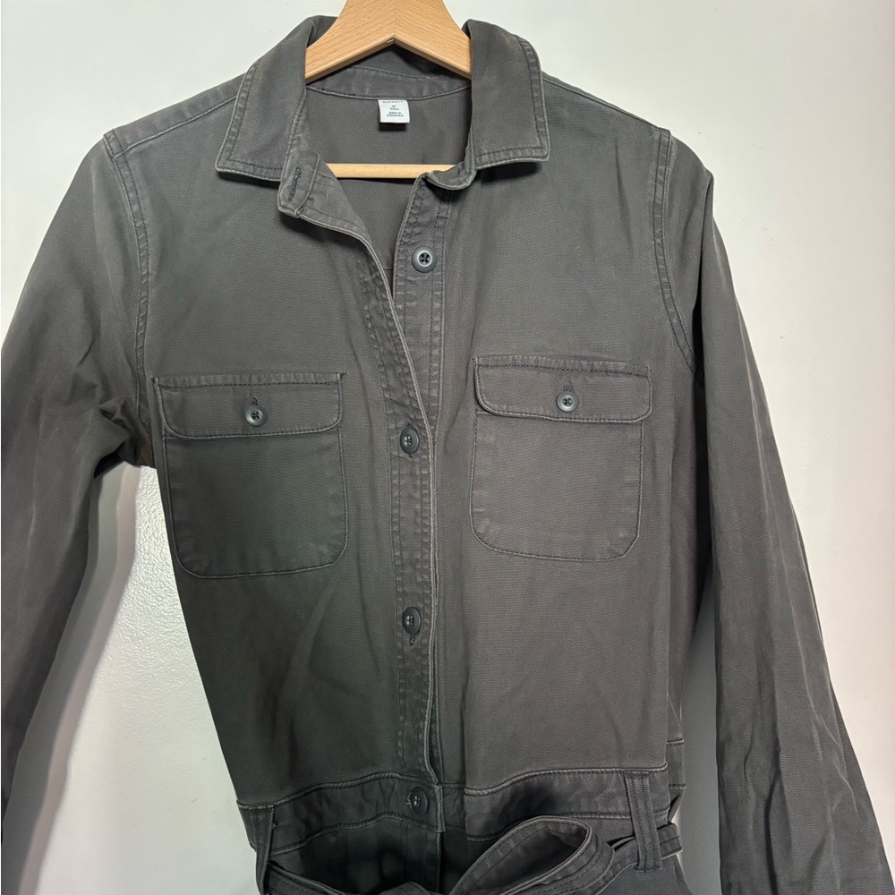 Old Navy Charcoal Utility Jacket